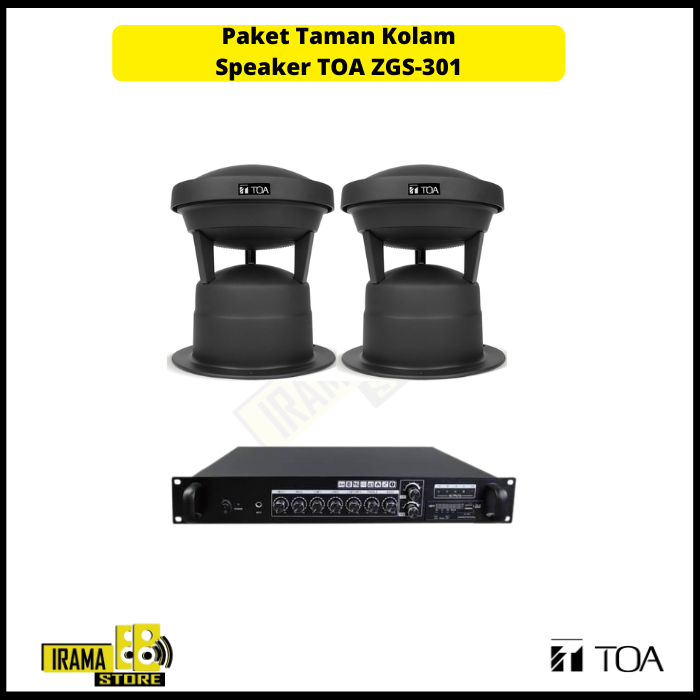 Paket Taman Kolam Speaker TOA - 2 Speaker